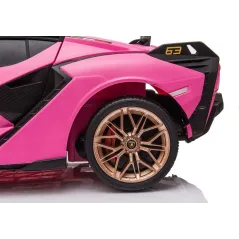 SAMOCHÓD NA AKUMULATOR DLA DZIEWCZYNKI LAMBORGHINI SIAN RÓŻOWY