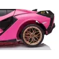 Samochód Na Akumulator Dla Dziewczynki Lamborghini Sian Różowy