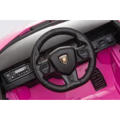 SAMOCHÓD NA AKUMULATOR DLA DZIEWCZYNKI LAMBORGHINI SIAN RÓŻOWY