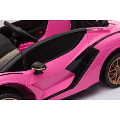 SAMOCHÓD NA AKUMULATOR DLA DZIEWCZYNKI LAMBORGHINI SIAN RÓŻOWY