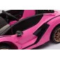 Samochód Na Akumulator Dla Dziewczynki Lamborghini Sian Różowy