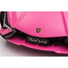 SAMOCHÓD NA AKUMULATOR DLA DZIEWCZYNKI LAMBORGHINI SIAN RÓŻOWY
