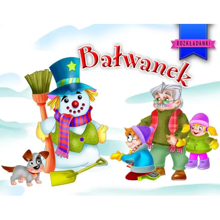 Bałwanek. Rozkładanki