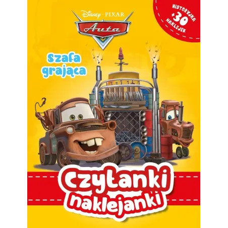 DISNEY AUTA. SZAFA GRA. CZYTANKI NAKLEJANKI