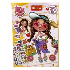 I AM BELLA LALKA + MAGNETYCZNE UBRANKA 50 ELEMENTÓW