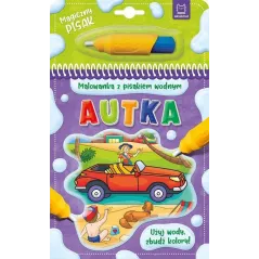 AUTKA. MALOWANKA Z PISAKIEM WODNYM - Aksjomat