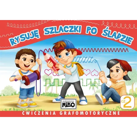 RYSUJĘ SZLACZKI PO ŚLADZIE ĆWICZENIA GRAFOMOTORYCZNE 2 - NIKO