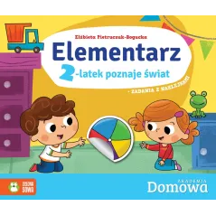 DOMOWA AKADEMIA ELEMENTARZ 2-LATEK POZNAJE ŚWIAT Elżbieta Pietruczuk-Bogucka - Zielona Sowa