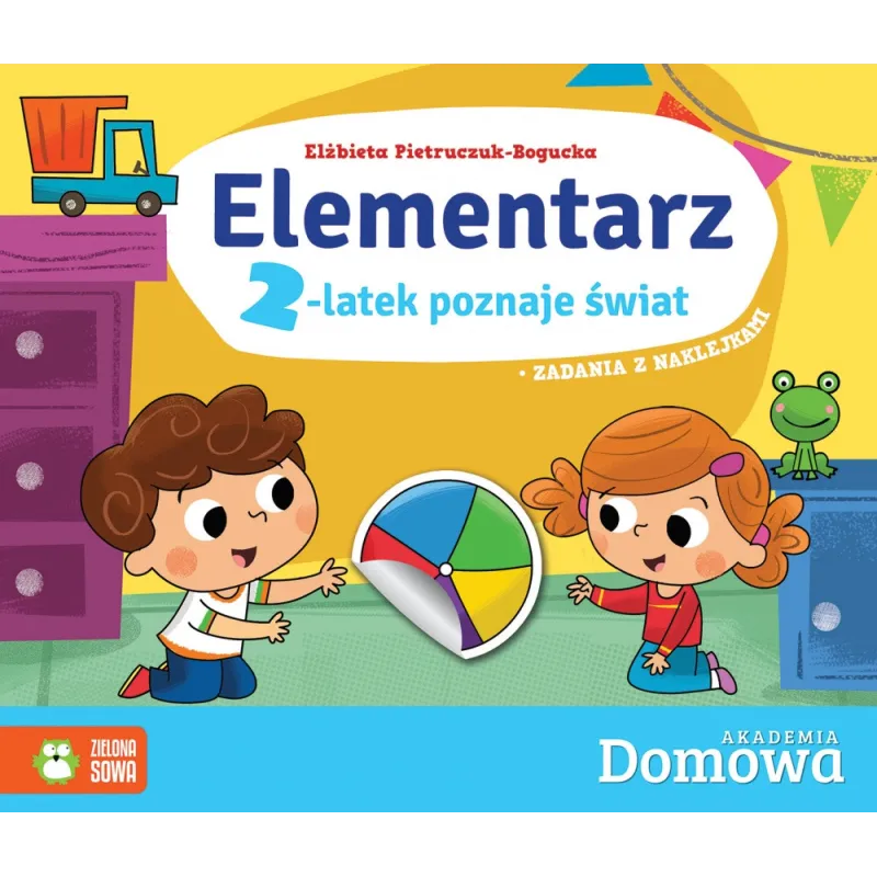 DOMOWA AKADEMIA ELEMENTARZ 2-LATEK POZNAJE ŚWIAT Elżbieta Pietruczuk-Bogucka - Zielona Sowa