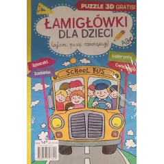 ŁAMIGŁÓWKI DLA DZIECI. CZYTAM, PISZĘ, ROZWIĄZUJĘ