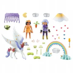 PLAYMOBIL PRINCESS MAGIC NIEBIAŃSKI PEGAZ Z TĘCZĄ 71361 4+