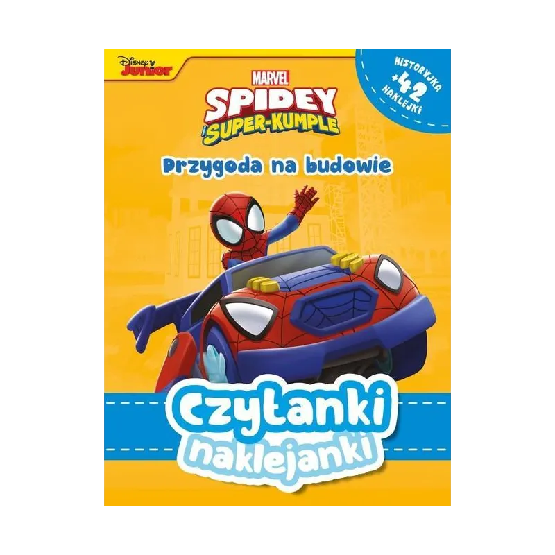 MARVEL SPIDEY SUPER-KUMPLE. PRZYGODA NA BUDOWIE. CZYTANKI NAKLEJANKI