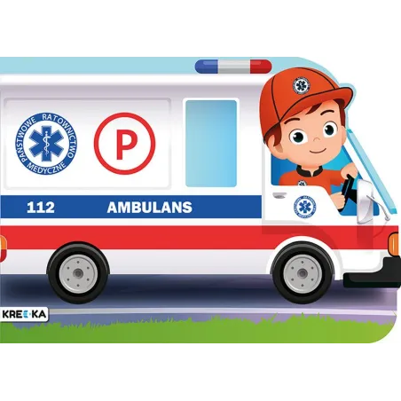 Ambulans. Kolorowanka Z Naklejkami