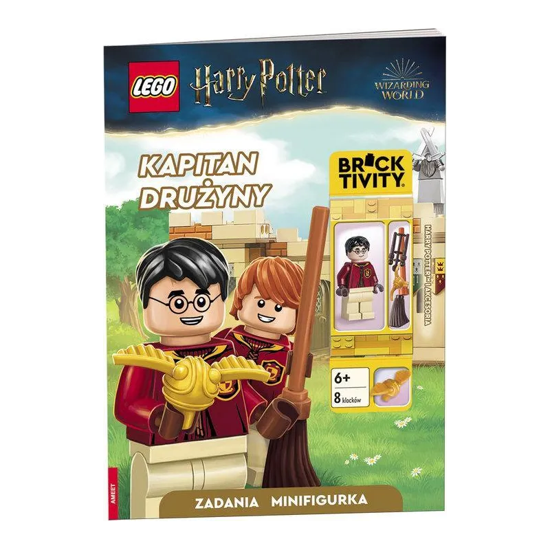 LEGO HARRY POTTER. KAPITAN DRUŻYNY + FIGURKA 6+