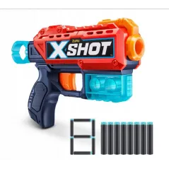 X-SHOT PISTOLET BLASTER KICKBACK + 8 STRZAŁE KZURU 8+