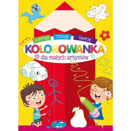 Kolorowanka Dla Małych Artystów 3+