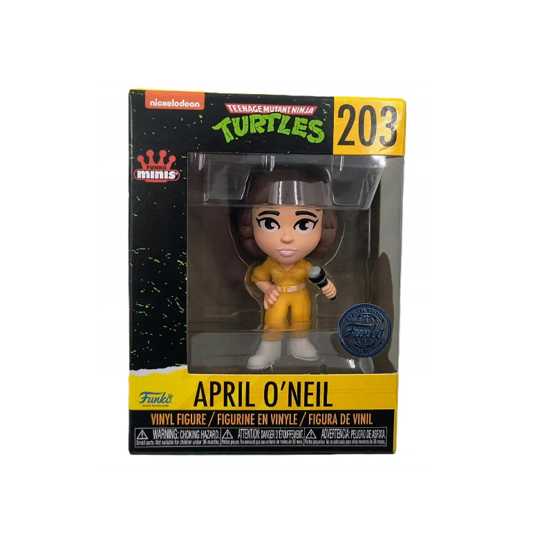 FUNKO POP MINIS TURTLES APRIL O NEIL WOJOWNICZE ŻÓŁWIE NINJA 203