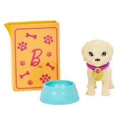 Barbie Lalka Adopcja Piesków Zestaw Mattel 3+