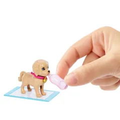 BARBIE LALKA ADOPCJA PIESKÓW ZESTAW MATTEL 3+