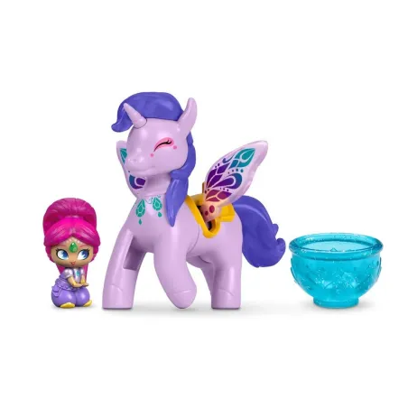 FIGURKI SHIMMER I SHINE PĘDZOROŻEC + LALKA DŻIN 3+ - Mattel