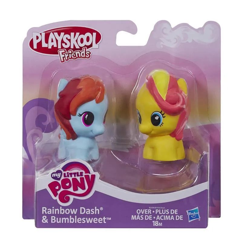 MY LITTLE PONY PIERWSZY PRZYJACIEL RAINBOW DASH I BUMBLESWEET 18M+ - Hasbro