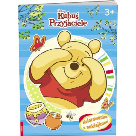 Disney Kubuś I Przyjaciele. Kolorowanka Z Naklejkami 3+
