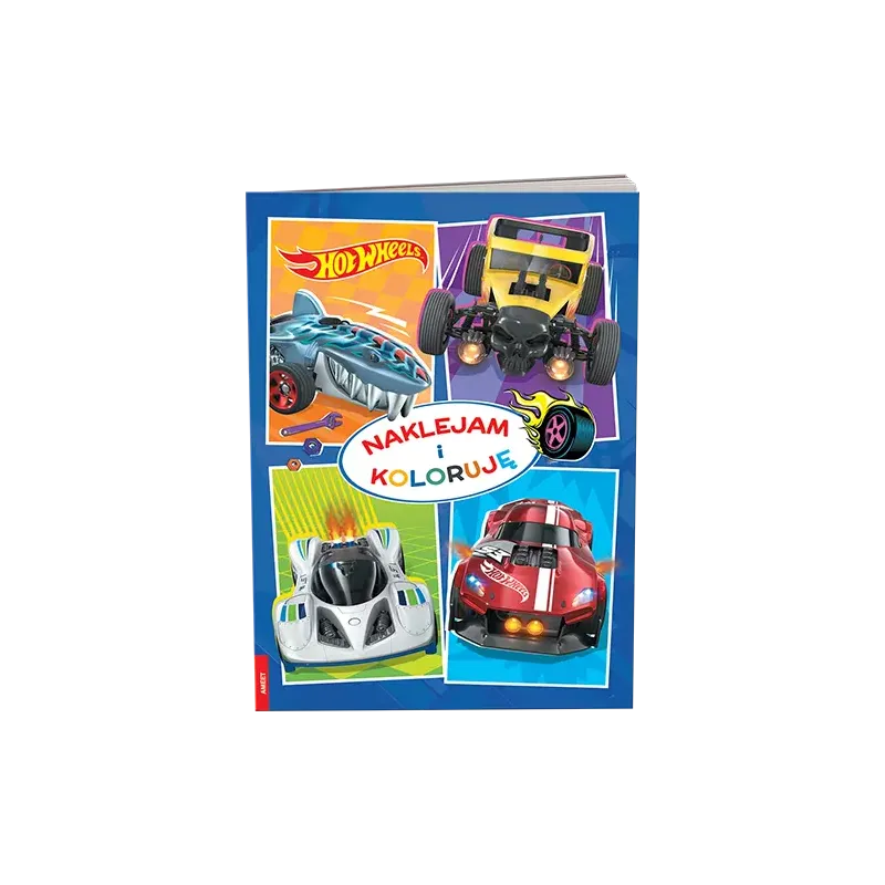 Hot Wheels Naklejam i koloruję NAK1601 Opracowanie zbiorowe