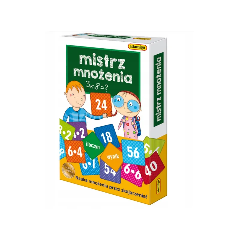 MISTRZ MNOŻENIA EDUKACYJNA GRA DLA DZIECI 6+