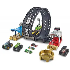 Tor Hot Wheels Monster Trucks Pętla Zestaw 4+
