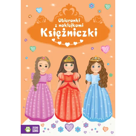 KSIĘŻNICZKI UBIERANKI Z NAKLEJKAMI