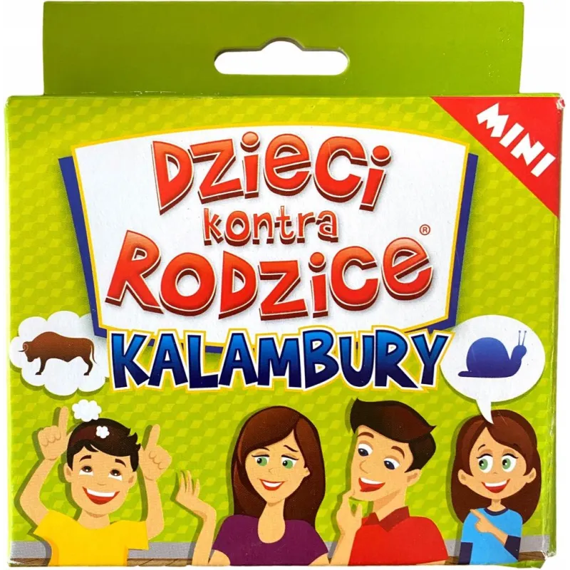KALAMBURY GRA RODZINNA DZIECI KONTRA RODZICE 6+ - Kangur