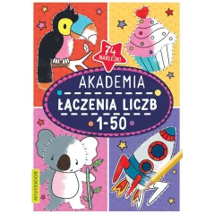 AKADEMIA ŁĄCZENIA LICZB 1-50 - Books & Fun