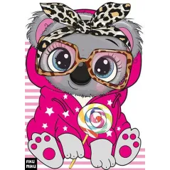 KOALA. KOLOROWANKA Z NAKLEJKAMI