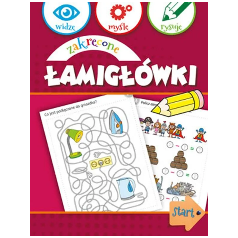 ZAKRĘCONE ŁAMIGŁÓWKI. WIDZĘ, MYŚLĘ, RYSUJĘ