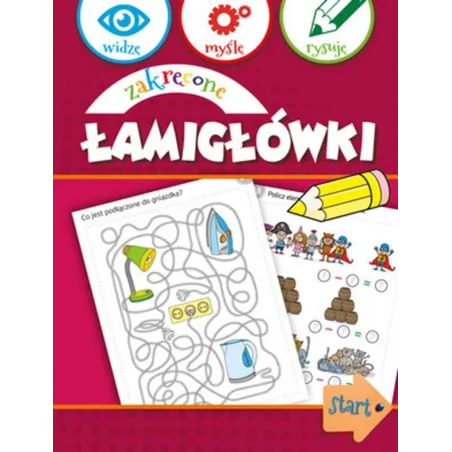 ZAKRĘCONE ŁAMIGŁÓWKI. WIDZĘ, MYŚLĘ, RYSUJĘ
