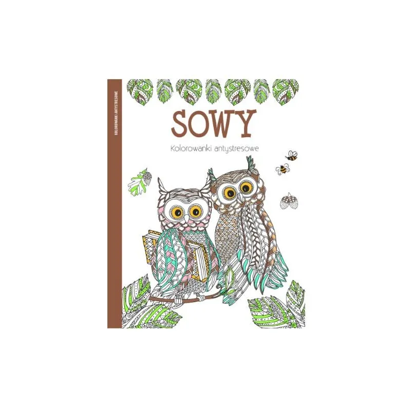 SOWY KOLOROWANKI ANTYSTRESOWE