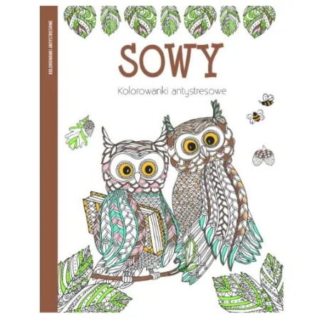 Sowy Kolorowanki Antystresowe