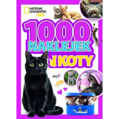 1000 NAKLEJEK. KOTY. NATIONAL GEOGRAPHIC KIDS