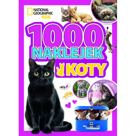 1000 Naklejek. Koty. National Geographic Kids