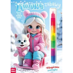 ZIMOWE ZABAWY. MAGICZNE NAKLEJKI