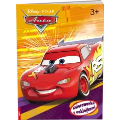 Disney Pixar Auta Kolorowanka z naklejkami NA9125