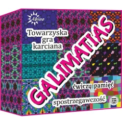 TOWARZYSKA GRA KARCIANA GALIMATIAS 5+