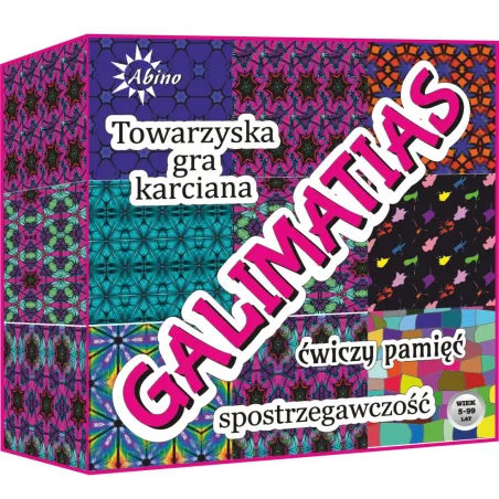 Towarzyska Gra Karciana Galimatias 5+