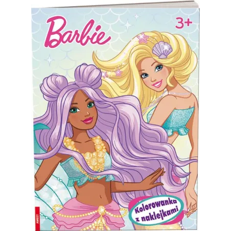 Barbie Kolorowanka Z Naklejkami 3+