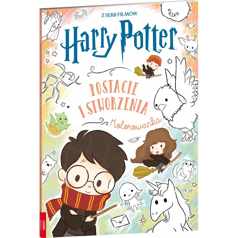 Harry Potter Postacie i Stworzenia kolorowanka CTC5101 Oparcowanie zbiorowe