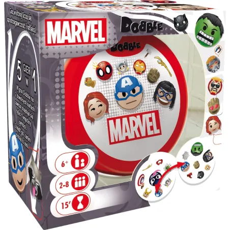 Dobble Marvel Gra Karciana 6+
