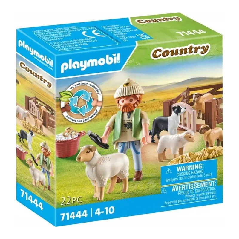 MŁODY OWCZARZ Z OWCAMI 71444  PLAYMOBIL COUNTRY 4+