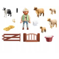 Młody Owczarz Z Owcami 71444 Playmobil Country 4+
