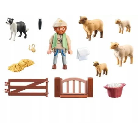 Młody Owczarz Z Owcami 71444 Playmobil Country 4+