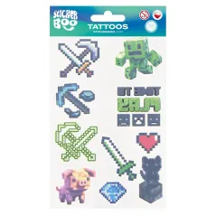 TATUAŻE PIXEL STICKER BOO
